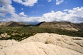 Looking down the Sandstones