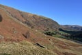 Looking down Seathwaite with Seatoller Fell back left