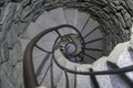 Stairs In A Castle Turret Royalty Free Stock Photo