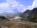 Looking down on Stickle Tarn, Lake District