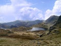 Looking down on Stickle Tarn, Lake District Royalty Free Stock Photo