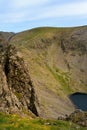 Looking down to Goats Water Royalty Free Stock Photo