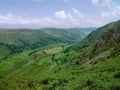 Looking down to Howe Grain from Beda Fell