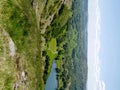 Looking down to Loughrigg area, lake district Royalty Free Stock Photo