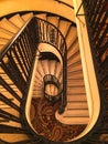 Spiral Staircase in the Palmer House - A Hilton Hotel