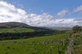 Looking down the Valley of Glen Clova in the Angus Glens near to Kirriemuir,