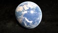 Earth from space - blue marble