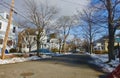 Orkney Street, Portland, Maine, winter scene