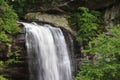 Waterfall in North Carolina Royalty Free Stock Photo