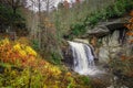 Looking Glass Falls, North Carolina, USA Royalty Free Stock Photo