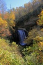 Looking Glass Falls in North Carolina Royalty Free Stock Photo