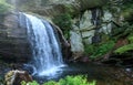 Looking Glass Falls in North Carolina Royalty Free Stock Photo