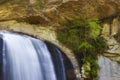 Looking Glass Falls, North Carolina, United States Royalty Free Stock Photo