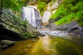 Looking Glass Falls Royalty Free Stock Photo
