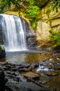 Looking Glass Falls Royalty Free Stock Photo