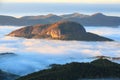 Looking Glass Rock Great Smoky Mountains TN NC Autumn Royalty Free Stock Photo