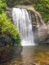 Looking Glass Falls in Brevard, North Carolina