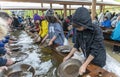 Looking for gold in nugget Fairbanks, Alaska