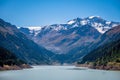 Gepatsch Reservoir in the Kauner valley at noon Tyrol, Austria