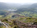 Looking from Heron Pike to Ullswater, Lake District