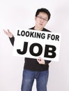 Looking for job Royalty Free Stock Photo