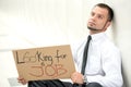 Looking for a job Royalty Free Stock Photo