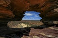 Nature`s Window Kalbarri Royalty Free Stock Photo