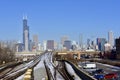 Looking North Down The Tracks