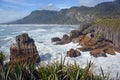 Looking North From Punakaiki Rocks towards Karamea, New Zealand