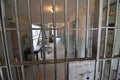 Cell block interior Royalty Free Stock Photo