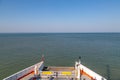 A View from a Ferry  leaving the Isle of Wight Royalty Free Stock Photo