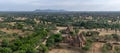 Looking out over Bagan from the Nan Myint viewing tower