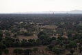 Looking out over Bagan from the Nan Myint viewing tower