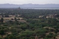 Looking out over Bagan from the Nan Myint viewing tower