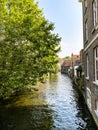 The canals of Bruges, Belgium