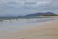 A Sandy Beach on the Hebridean Island of Berneray Royalty Free Stock Photo