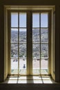 A View Out the Window of Jerome, AZ Royalty Free Stock Photo