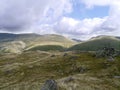 Looking over Dunmail Raise, Lake District Royalty Free Stock Photo