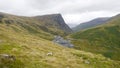 Looking over Honister mining area from Seatoller Fell