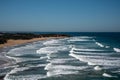 Looking over Jan Juc beach from Bird Rock Lookout, Torquay, Australia