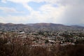 Looking over Oaxaca city, Mexico.