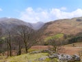 Looking over Seathwaite way to Great End, Lake District