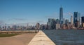 Looking over to NYC from Ellis Island