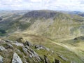 Looking over to St Sunday Crag from arete on Nethermost Pike