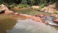 Small Waterfall in the interior or Savannas of Brazil