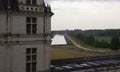 Looking past the Chateau de Chambord to the Cosson River France Royalty Free Stock Photo