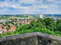 Looking at Ravensburg from the hill