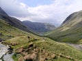 Looking into the Seathwaite valley