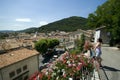 Looking at Sisterone roofs Royalty Free Stock Photo