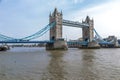 Looking southeast at Tower Bridge